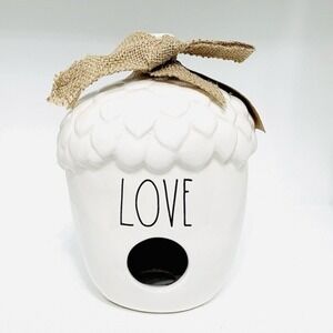 Rae Dunn Ceramic Birdhouse Love Home‎ Decor